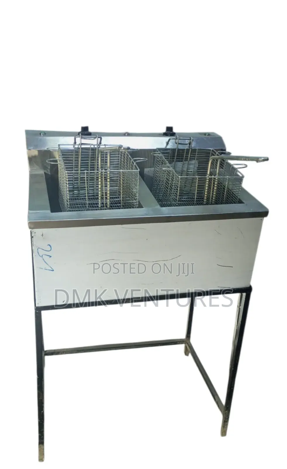 Alpha Double Deep Fryer for Chips