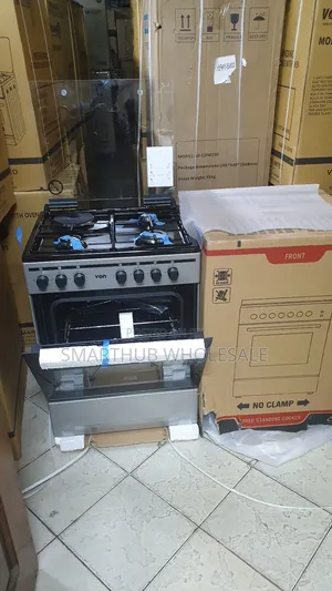 Von 4-Burner Gas Electric Free-Standing Cooker With Built-in Oven