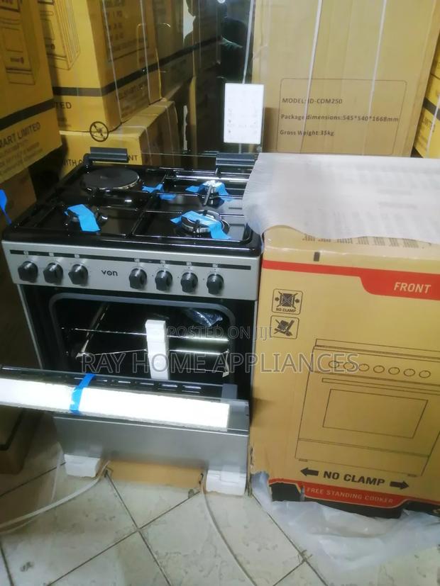 3g+1electric Plate Von Standing Cooker