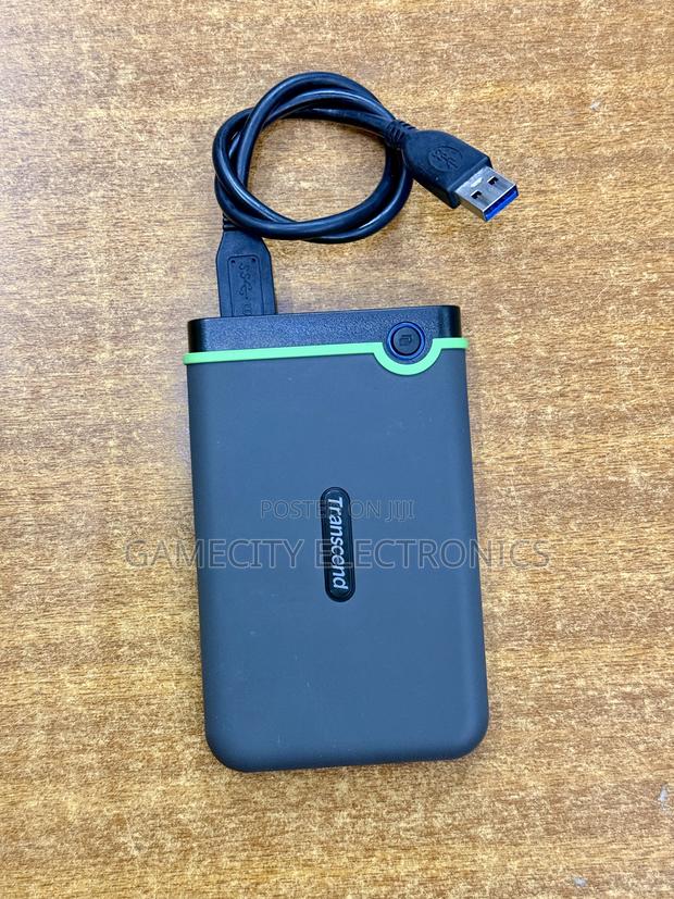 Used 2tb Transcend External Hard Disk Drive - main view