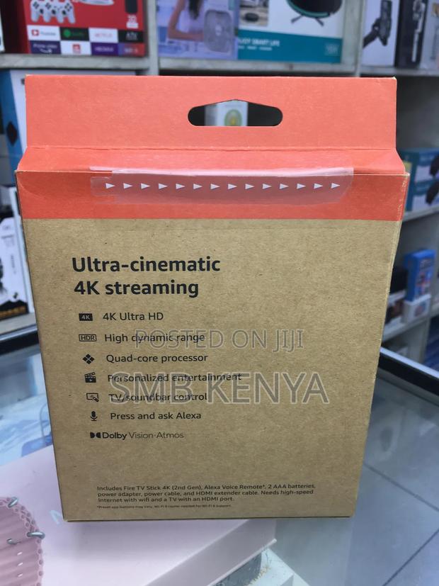 Amazon Fire Tv Stick 4k With Voice Remote - thumbnail 3