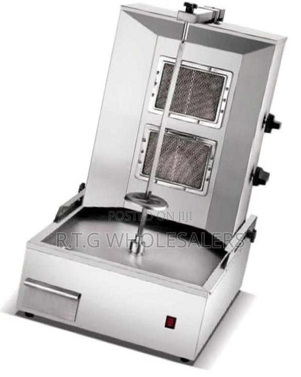 Commercial 2 Burner Gas Shawarma Machine