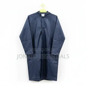 Heavy Duty Waterproof Raincoat - Navy Blue Rain Suit Coat Kenya