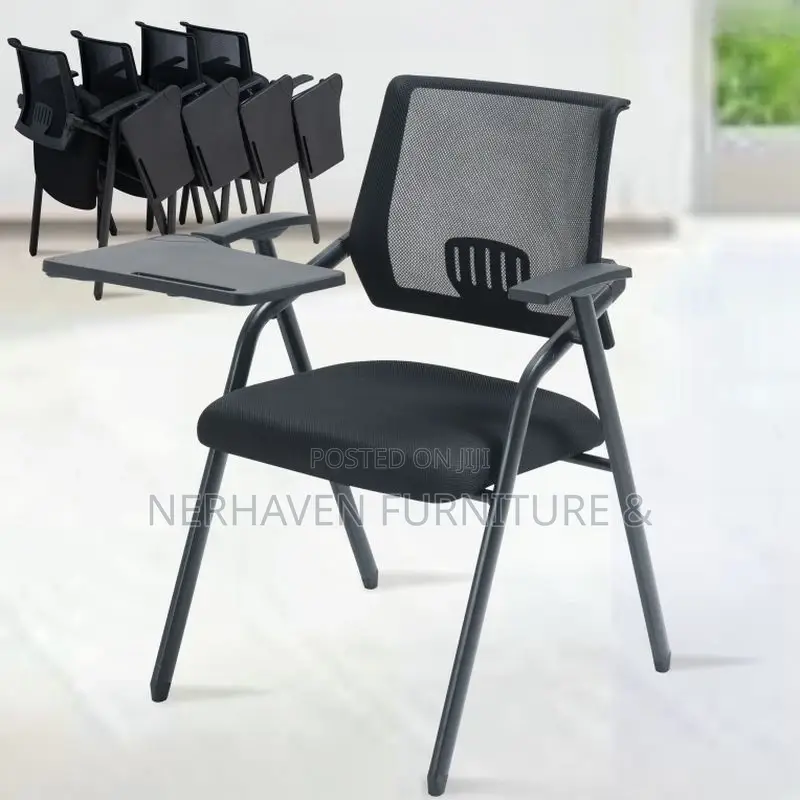 Classroom Foldable Chair With Writing Pad