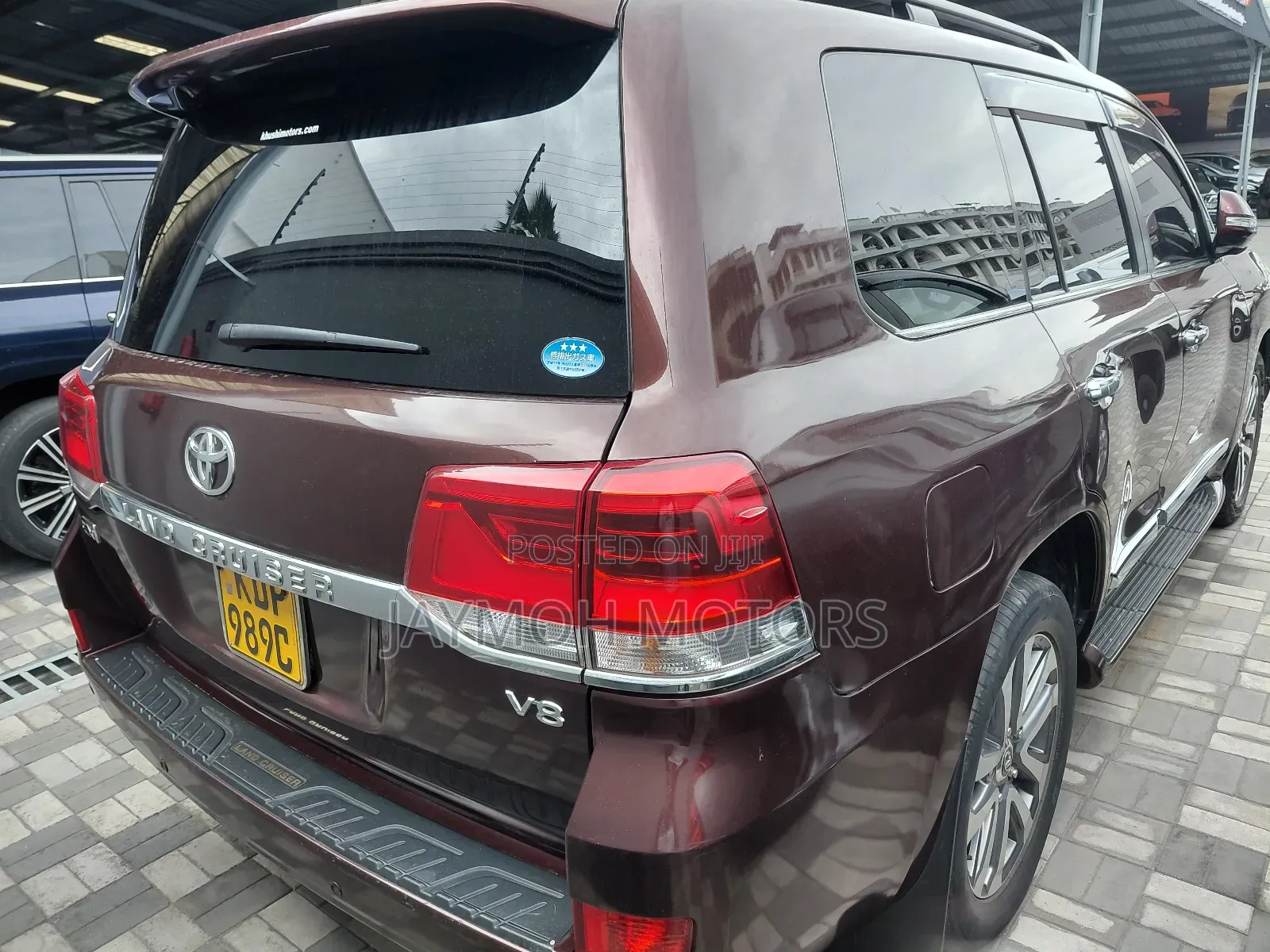 Toyota Land Cruiser 2017 Maroon