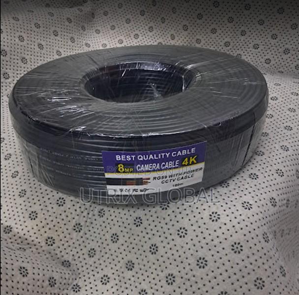 Rg59 100m Cctv Cable For Dvr Cameras