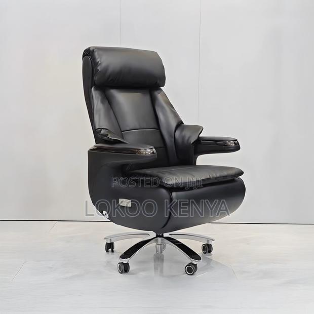Office Chair ; Executive Leather Manager's Chair - thumbnail 8