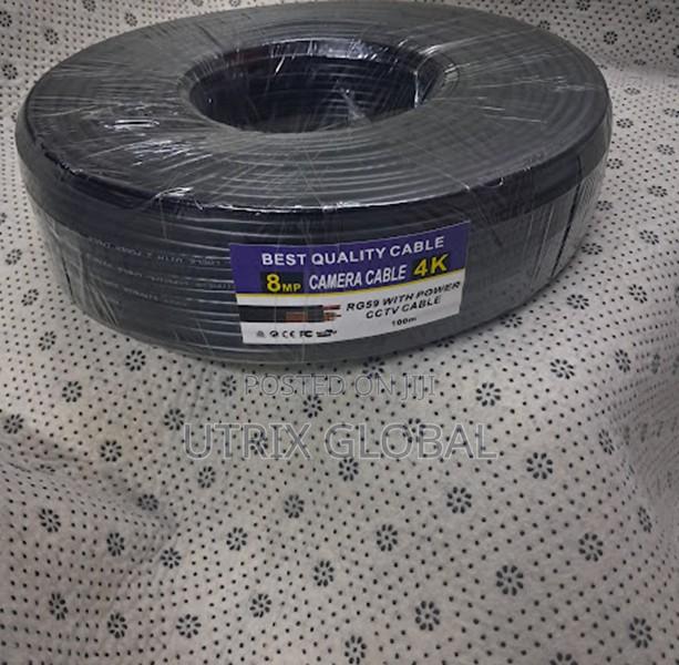 Professional Rg59 Cctv Cable 100m Combo