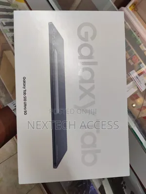 New Samsung Galaxy Tab S10 Ultra 256 GB Black