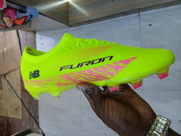 Neon Green Nb Furon V8 Football Boots