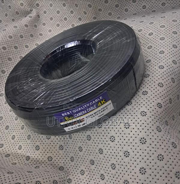 Rg59 100m Cctv Cable Roll Power + Signal