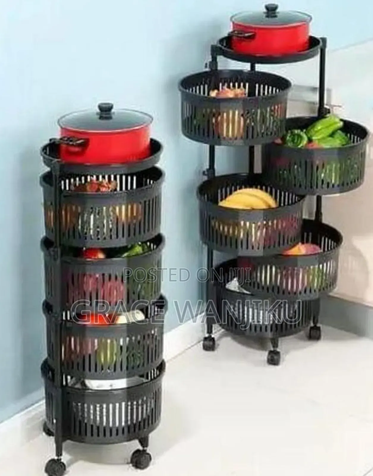 Plastic Fruit Rack ,Round in Shape