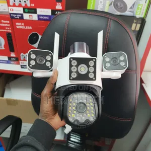 4g Triple Lens CCTV Surveillance Electric Powered