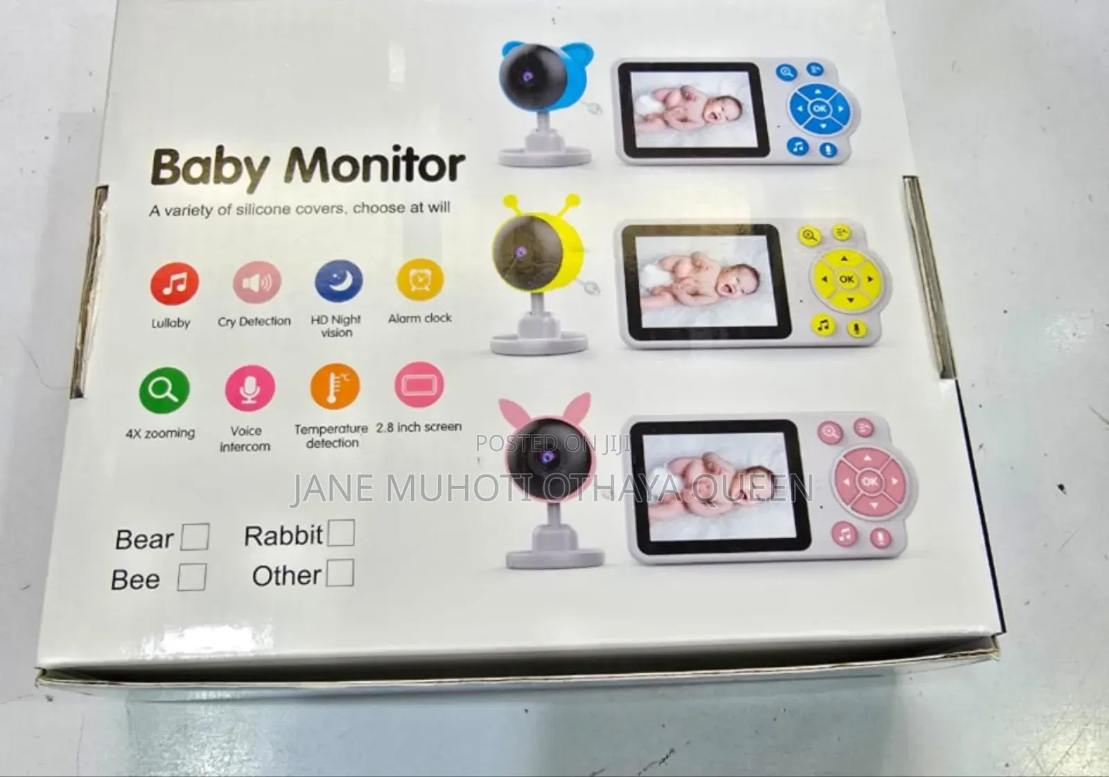 Wireless Bby Monitor With Camera