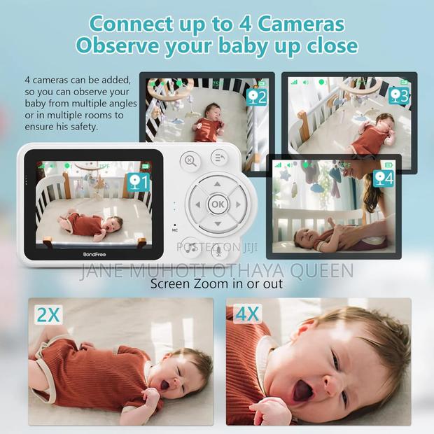 Wireless Bby Monitor With Camera - thumbnail 5