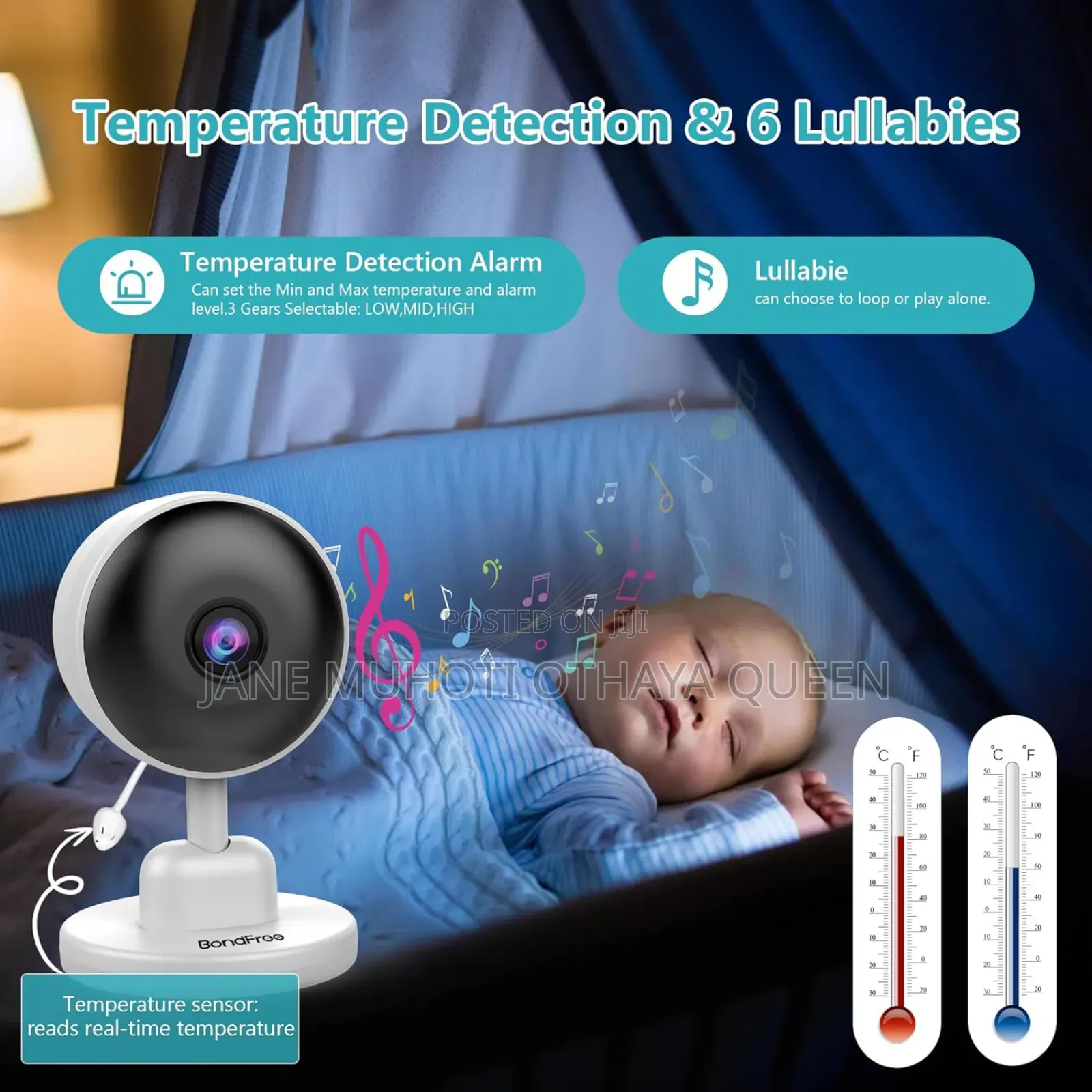 Wireless Bby Monitor With Camera
