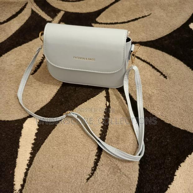 Wide Shoulder Strap Square Crossbody Sling Bag - thumbnail 2