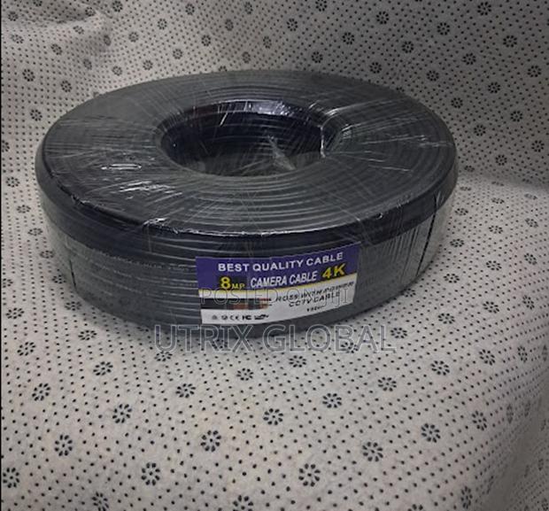 Rg59 Cctv Wire 100m With Video & Power