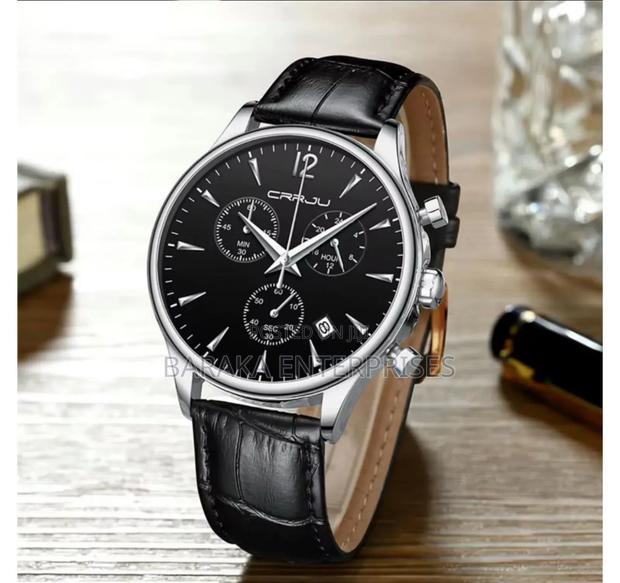 Crrju Chronograph Leather Gents Watch - thumbnail 6