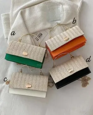 Straw Plaited Crossbody Bag