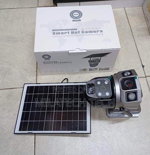 Solar 4g Dual Lens PTZ CCTV Auto Tracking, Two-Way Audio, Night Vision