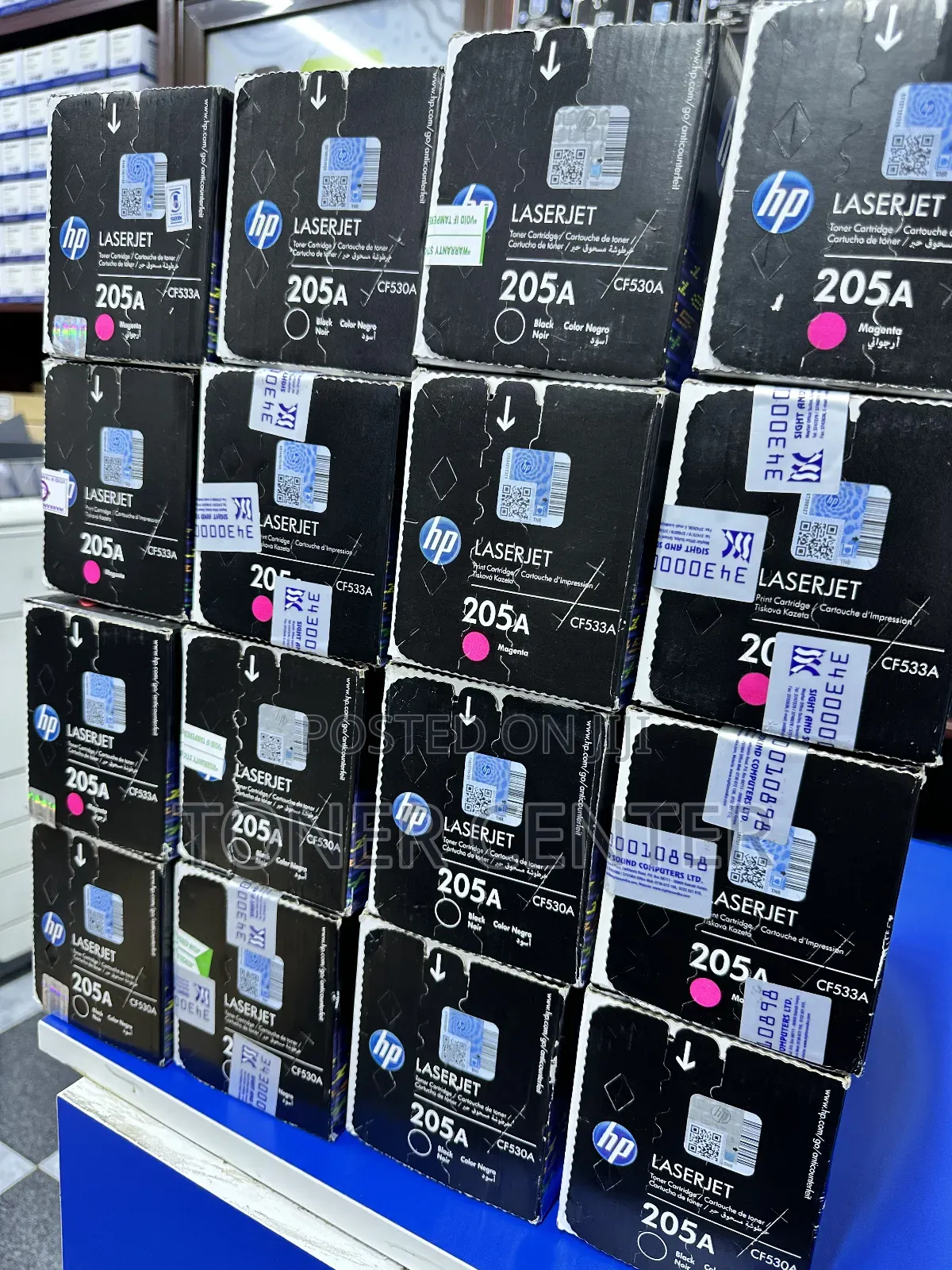 Original Hp 205a(Cf532a) Toner Cartridges Yields Upto 1,100 Pages