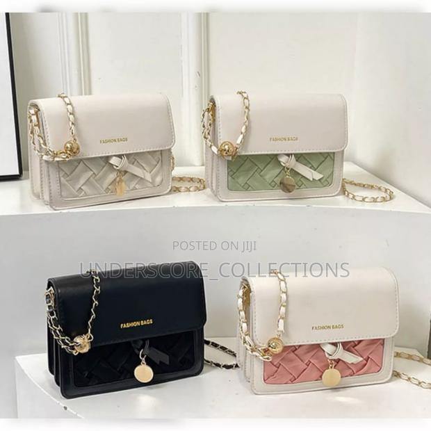 Elegant Solid Color Sling Bag - main view