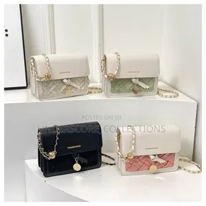 Elegant Solid Color Sling Bag