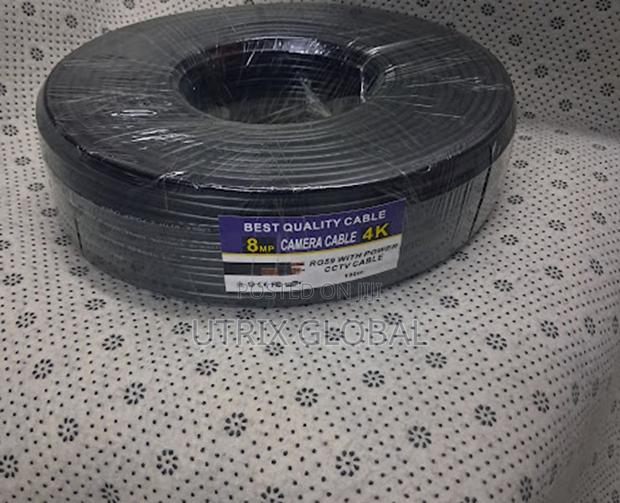 Rg59 Cctv Cable 100m For Analog Cameras