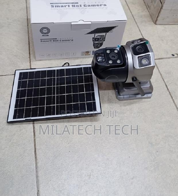 Solar 4g PTZ Dual Lens Security Camera Full Hd Day Night - main view