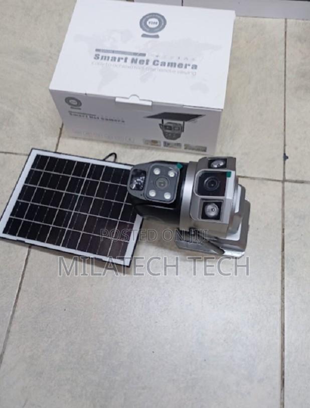 Outdoor Solar CCTV Camera 4g Dual Lens Smart Tracking Remote Viewing