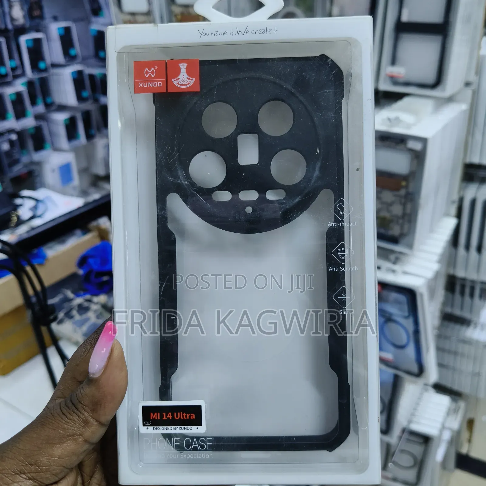 Xundd Shockproof Clear Back Cover For Mi 14 Ultra