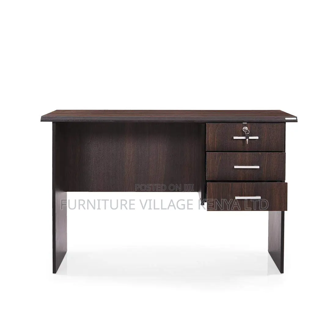 Office Desks: 1200mm Home Office Table With Drawers