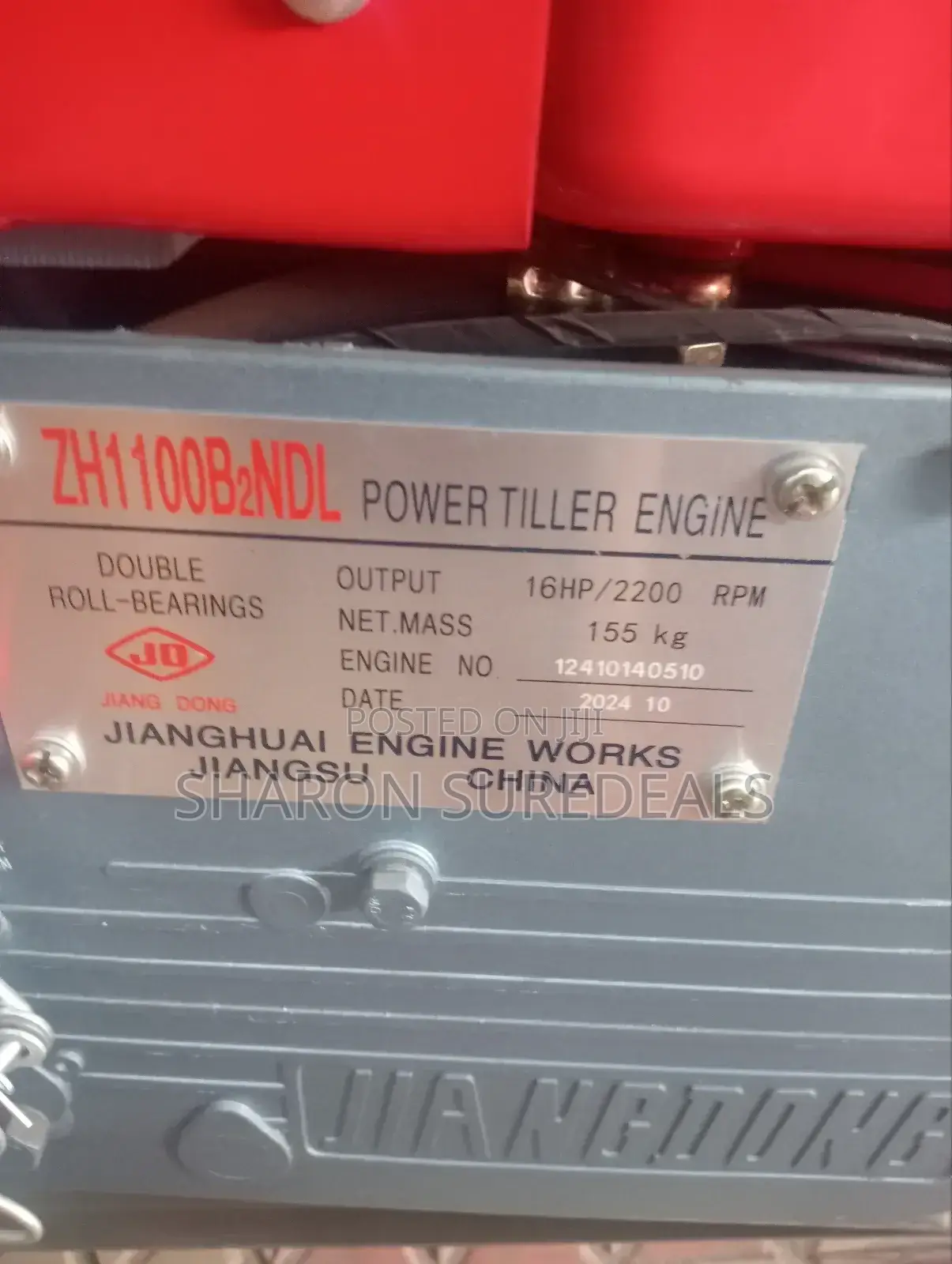 Water Cooled Walking Tractor Diesel Engine 16hp