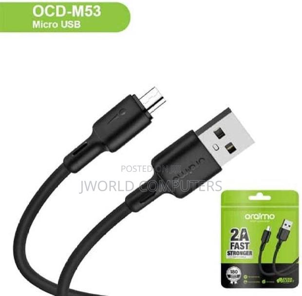 Oraimo iPhone Data Cable Duraline 2, White (Ocd-l53) - main view