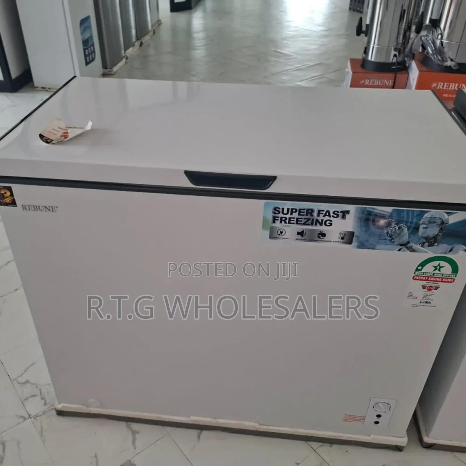 Rebune 150 L Chest Freezer – Fast Cooling, Large Capacity