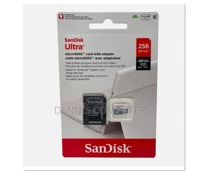 Sandisk Ultra Microsdxc 256gb 100mb/S Class 10 Uhs-I