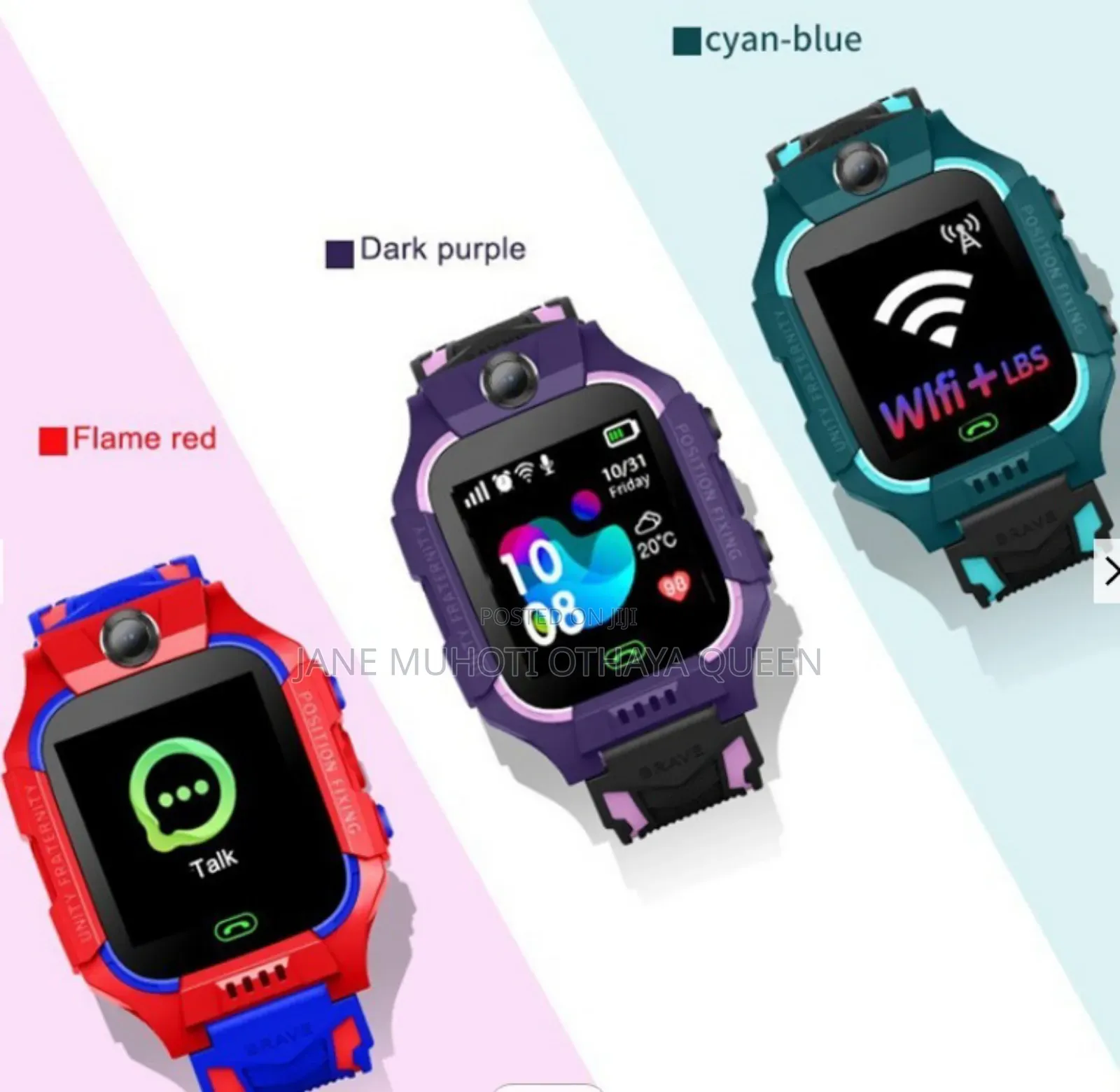 Kids Smart Watch D With GPS Tracker