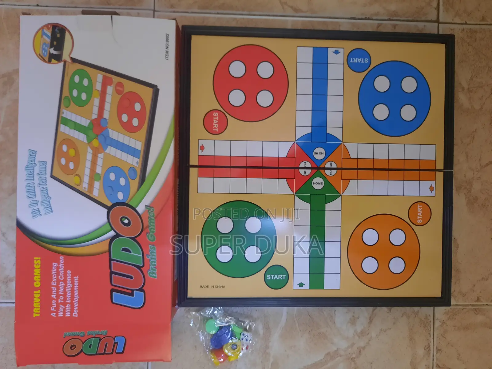 Travel Ludo Board Game | Fun Kids' Intelligence Brains Game