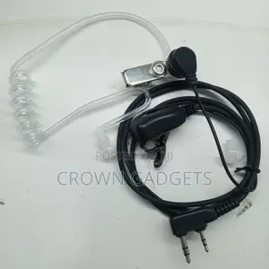 2-pin Walkie Talkie Headset With Mic Push-to-talk Button