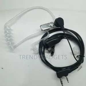 Covert Acoustic Tube Radio Earpiece for Security Use
