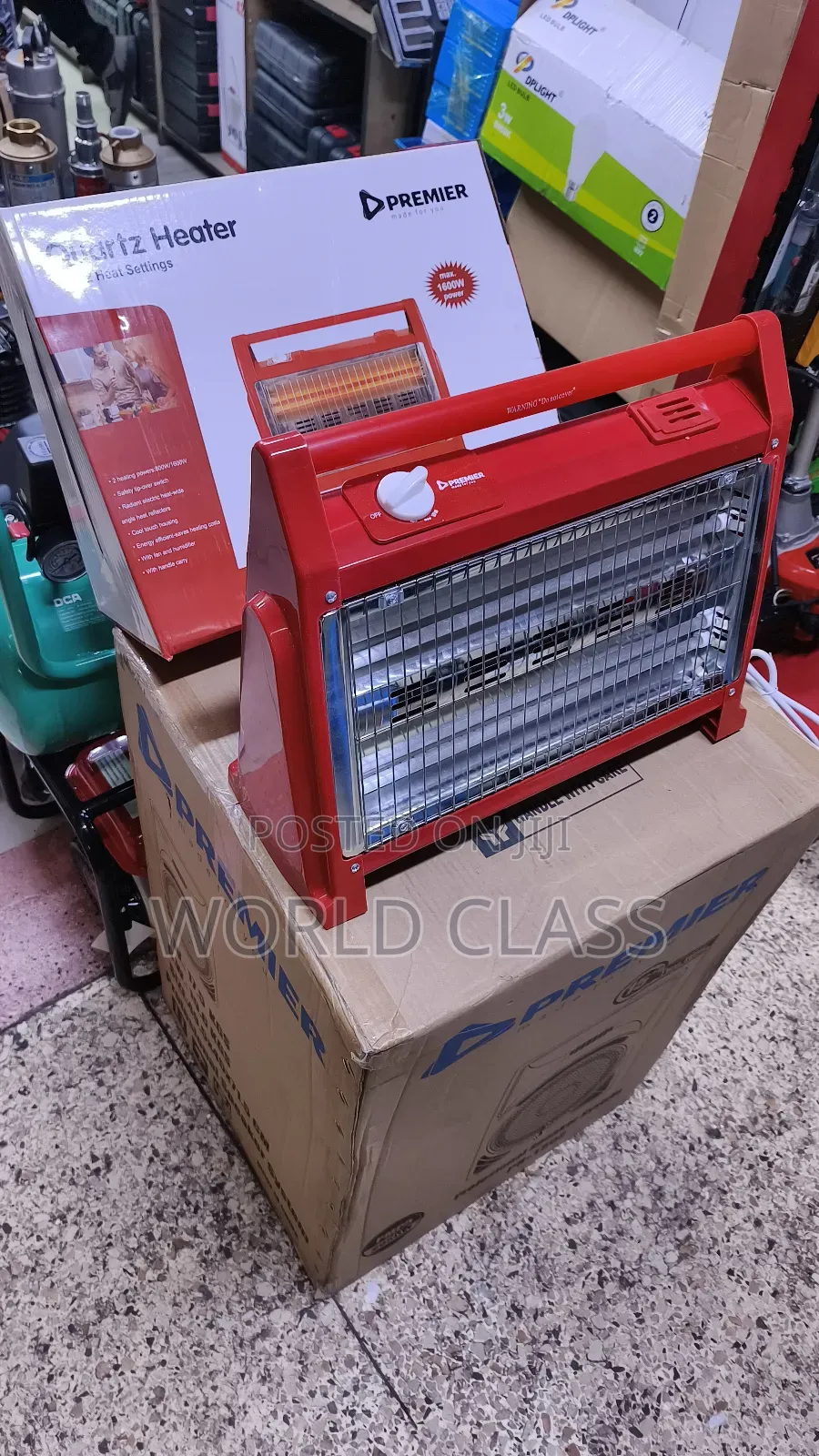 Premier 1600w Quartz Room Heater