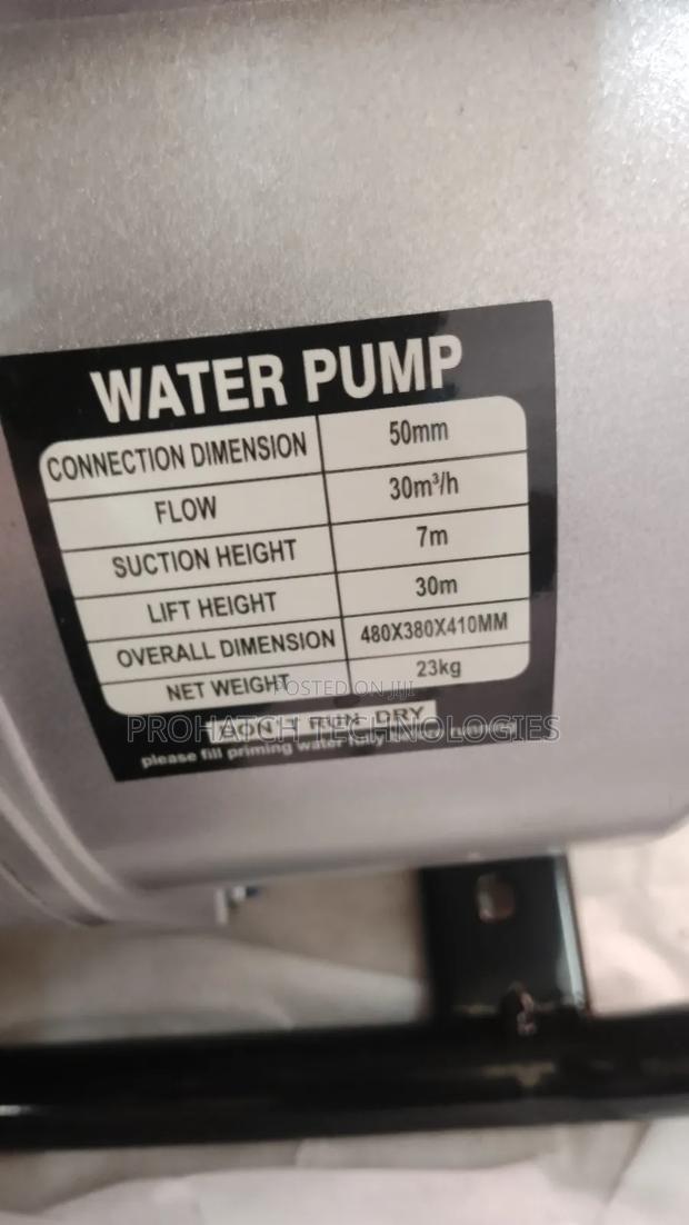 Petrol Powered Water Pump 2inch - thumbnail 2