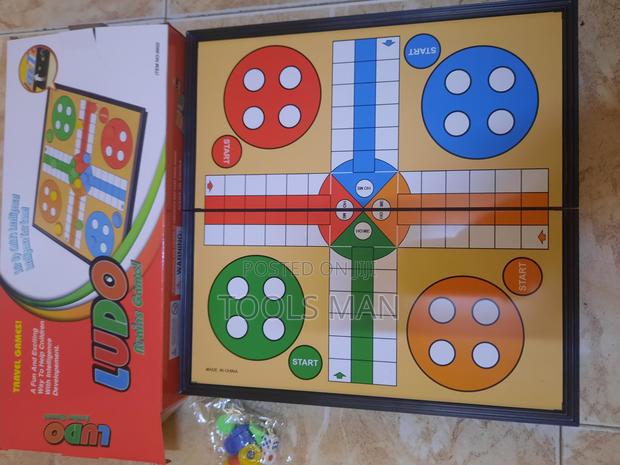 Ludo Board Game.Fun Kids' Intelligence Brains Game - thumbnail 2
