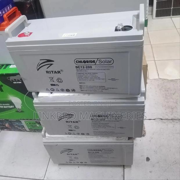 200 Ah Ritar Battery - thumbnail 2