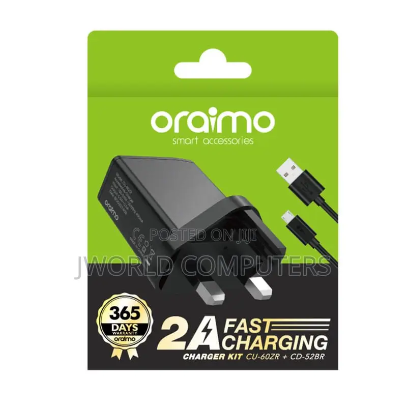 Oraimo Type-c Data Cable, 1m, 5v/2a Fast Charging (Ocd-c53)
