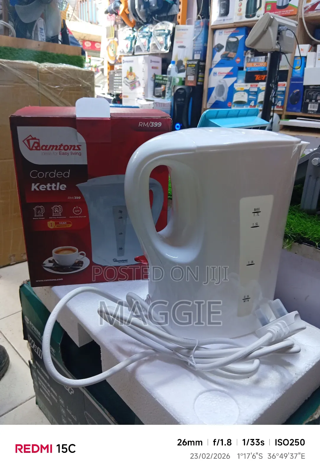 Ramtons Corded Kettle