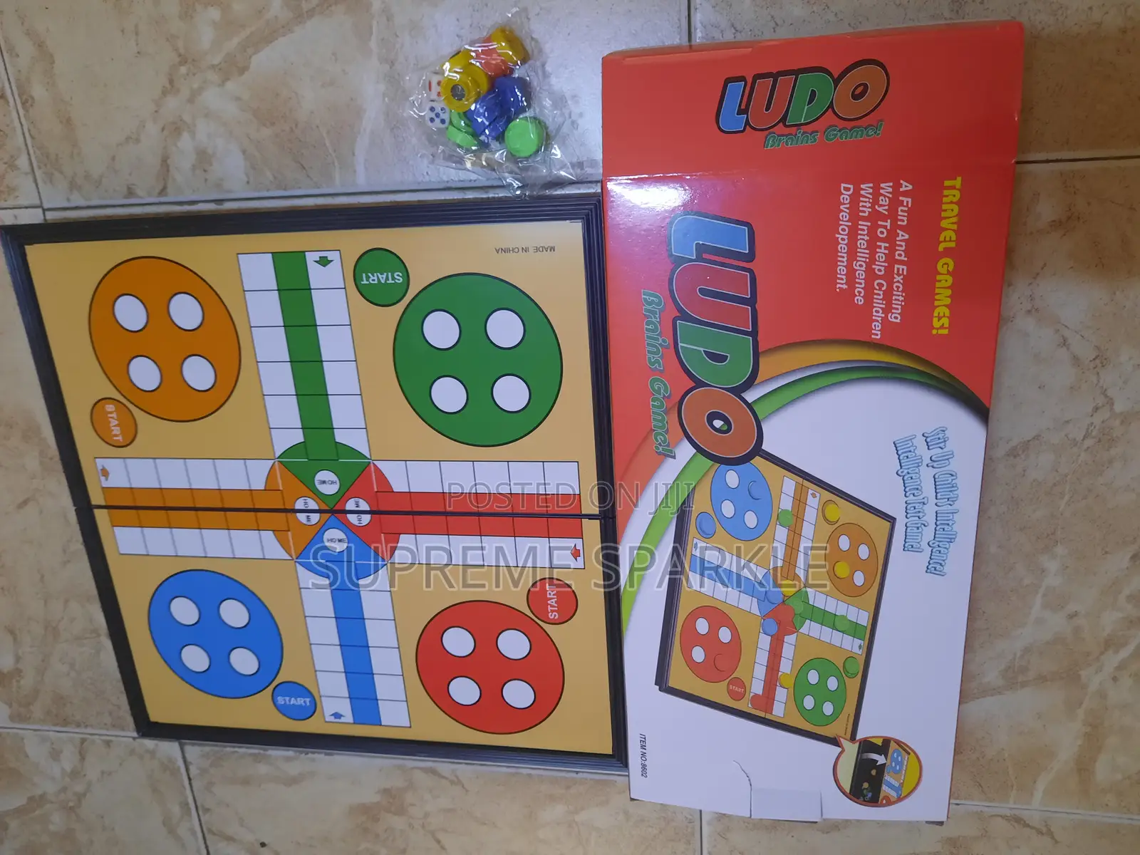 Magnetic Travel Ludo Board Game | Fun Kids' Intelligence Brains Game