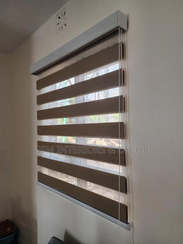Zebra Horizontal Blinds for Kitchen Ware