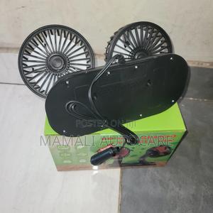 High Power Double Head Car Fan - thumbnail 2